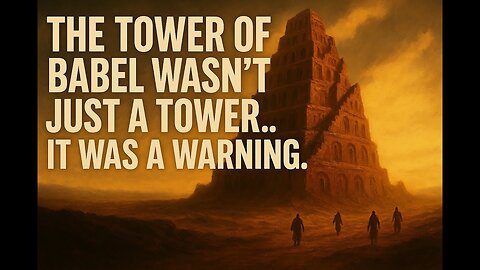 The Tower of Babel Wasn’t Just a Tower – It Was a Warning