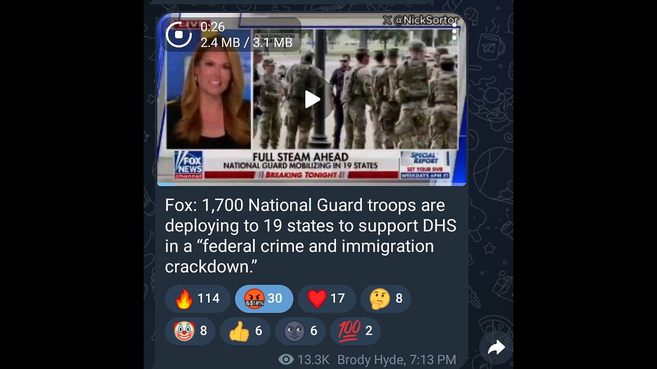 News Shorts: National Guard in 19 States