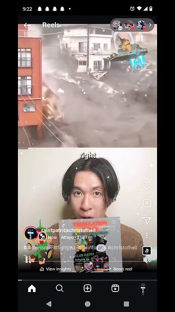 the floods are coming the floods are coming.