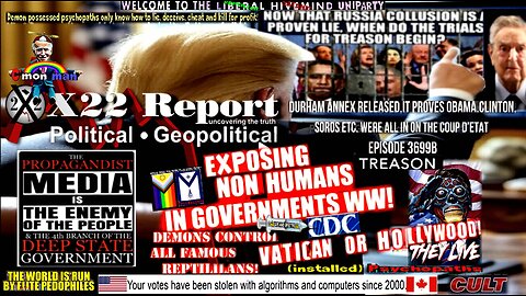 Ep 3699b - Durham Annex Released, It Proves Obama,Clinton,Soros Etc. Were All In On The Coup d’etat