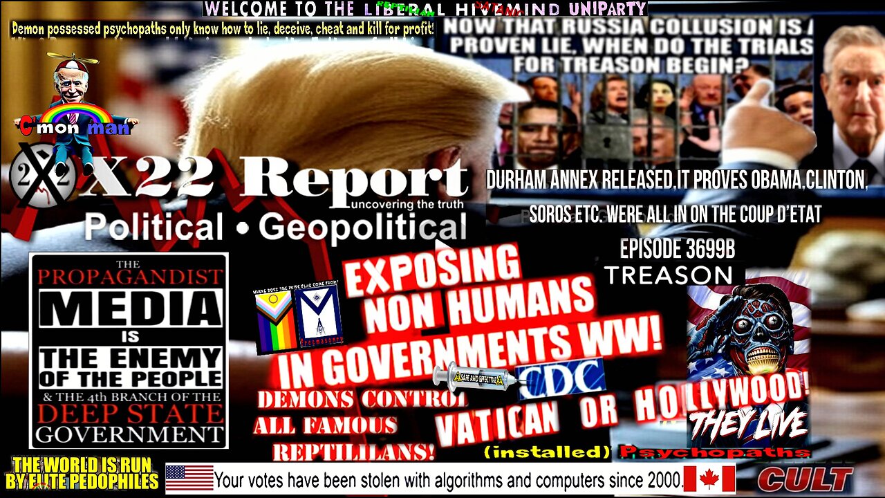 Ep 3699b - Durham Annex Released, It Proves Obama,Clinton,Soros Etc. Were All In On The Coup d’etat