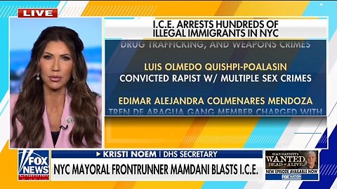DHS Secretary: NYC Would Be A Train Wreck If Mamdani Was Elected Mayor