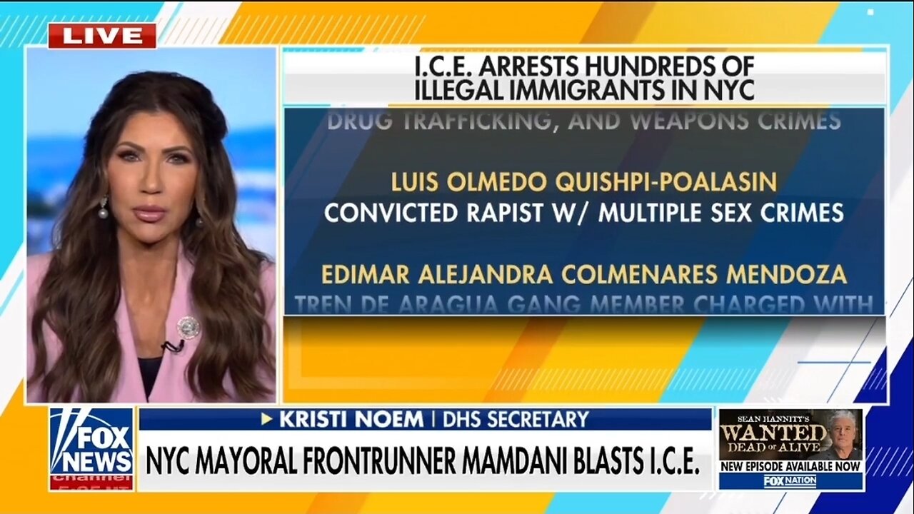 DHS Secretary: NYC Would Be A Train Wreck If Mamdani Was Elected Mayor