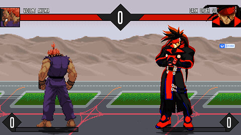 MUGEN - Violent Akuma vs. Dark Order Sol - Download