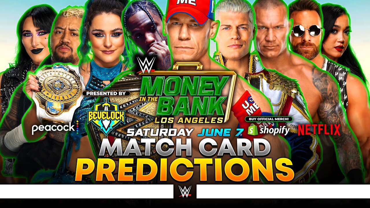 WWE Money in the Bank 2025 - Match Card Predictions [v2] | Bevelock