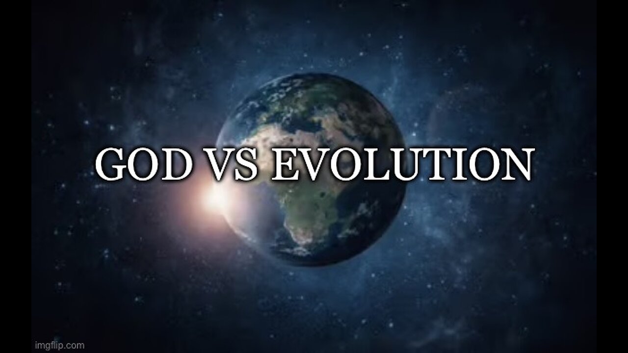 God vs Evolution. #God #atheism