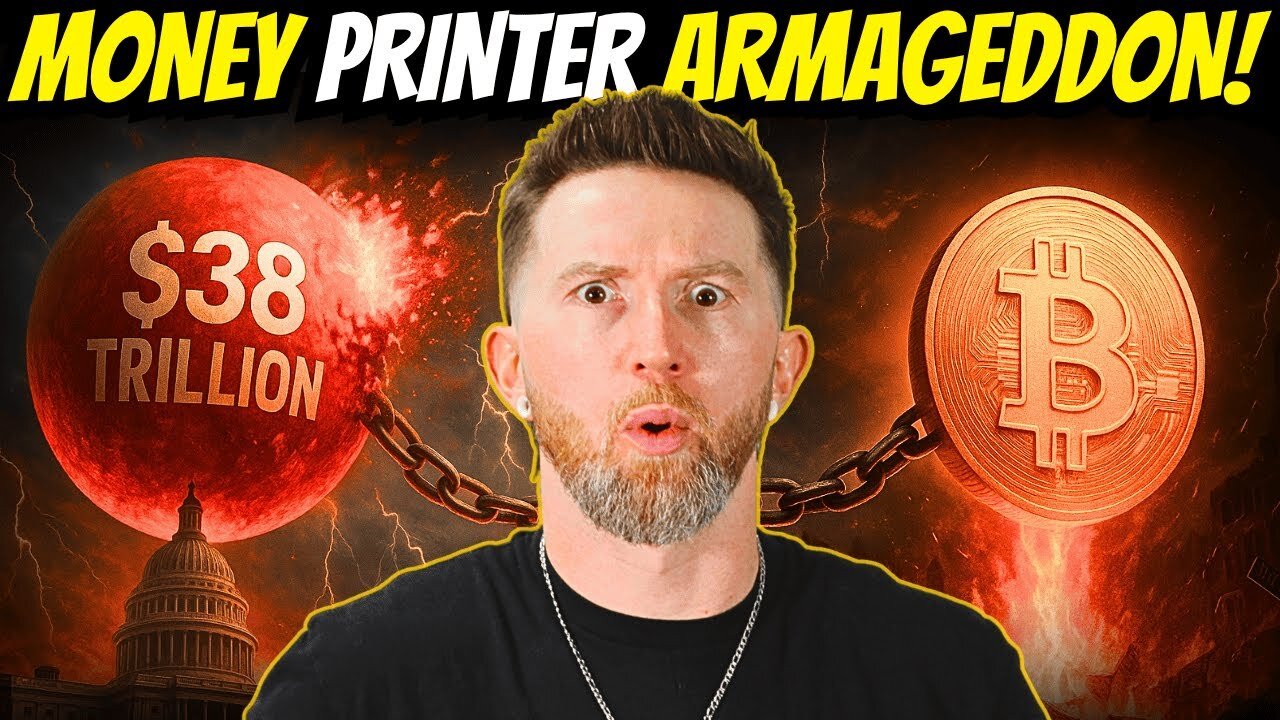 The $38 Trillion Debt Bomb Just Exploded | Bitcoin to the Moon?