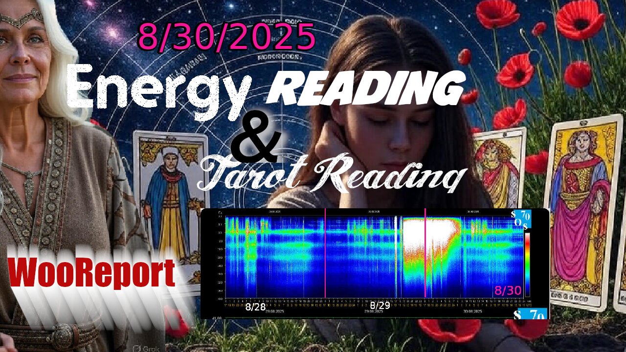 🌟 Unveiling the Cosmic Reset: Tarot Meets Schumann Surge on August 30, 2025! 🌙 Double - 33 power -