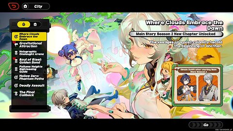 Where Clouds Embrace the Dawn Quest - Zenless Zone Zero (ZZZ) - Version 2.0