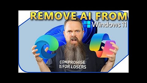 CyberCPU Tech: How to Remove 'All' Satanic SKYNET A.I. From Windows 11!