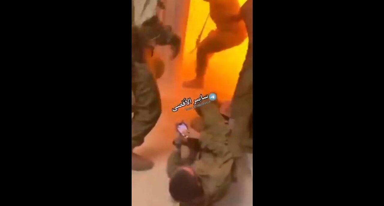Firestorm Trapping Central IDF In Bunkers