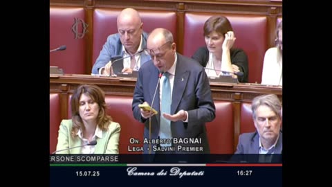 Alberto Bagnai Intervento su tutela integrità fisica e privacy 15-07-2025