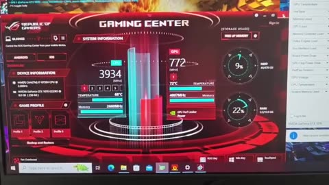 Used ASUS ROG Strix GL504GS i7-8750H_1070_16GB ram 512GB SSD(480P)