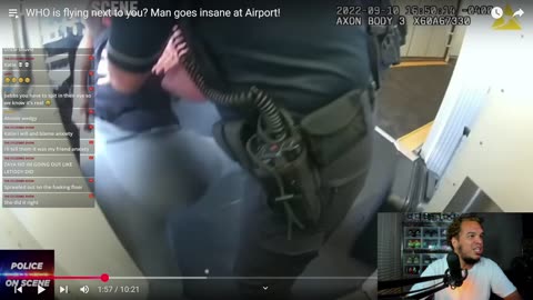 #bodycam REACTIONS - AIRPORT DRUNKS GONE WILD TURN LIL ISSUES TO BIG PROBLEMS