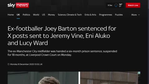 Uk - Joey Barton v Undertaker