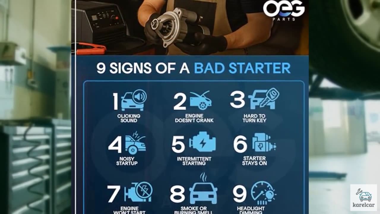 OEG Parts New Starter - Compatible Chevrolet Impala 2006-2011, Monte Carlo 3.9L