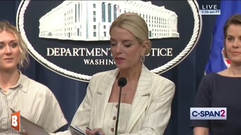 MOMENTS AGO: Pam Bondi, Linda McMahon Announce Trump Admin Suing Maine over Trans Athletes...