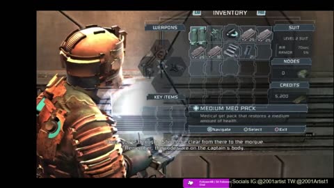 Dead space (part 2) Fixing the ship