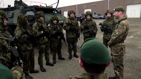 Prince William meets troops in Estonia to show support for NATO