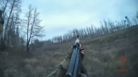 Our soldier shot down a Ukrainian Armed Forces FPV drone with his second shot in the Kharkiv sector.