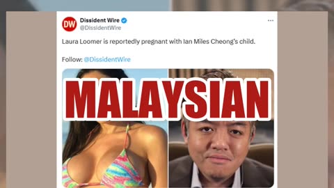 Fact Check: Parody Post Said Laura Loomer Pregnant With Ian Miles Cheong's Baby -- NO News Reports