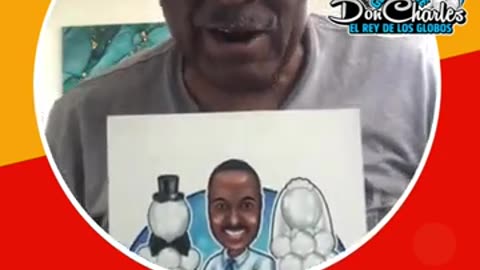Client Testimonial | Cartoon Business Logo for Globos de Don Charles by CartoonLogoX