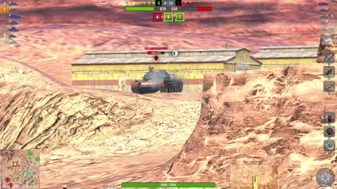 IS-7 battle in Black Goldville (wot blitz)