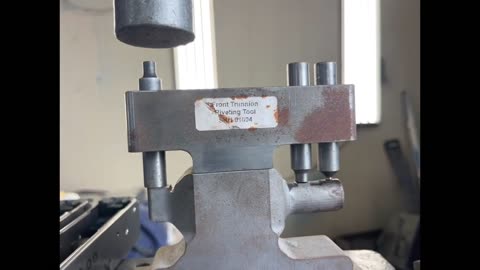 Recreator Blanks front Trunnion rivet tool
