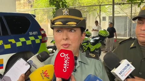Policía sobre captura de atracadores