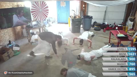 Rigged pushup challenge for VanceVictim2018 | Wacky's House of Victims