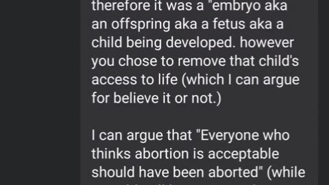 An embryo is the definition of "a Human developing"