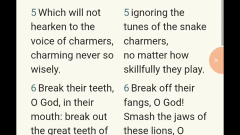 Long moment of silence