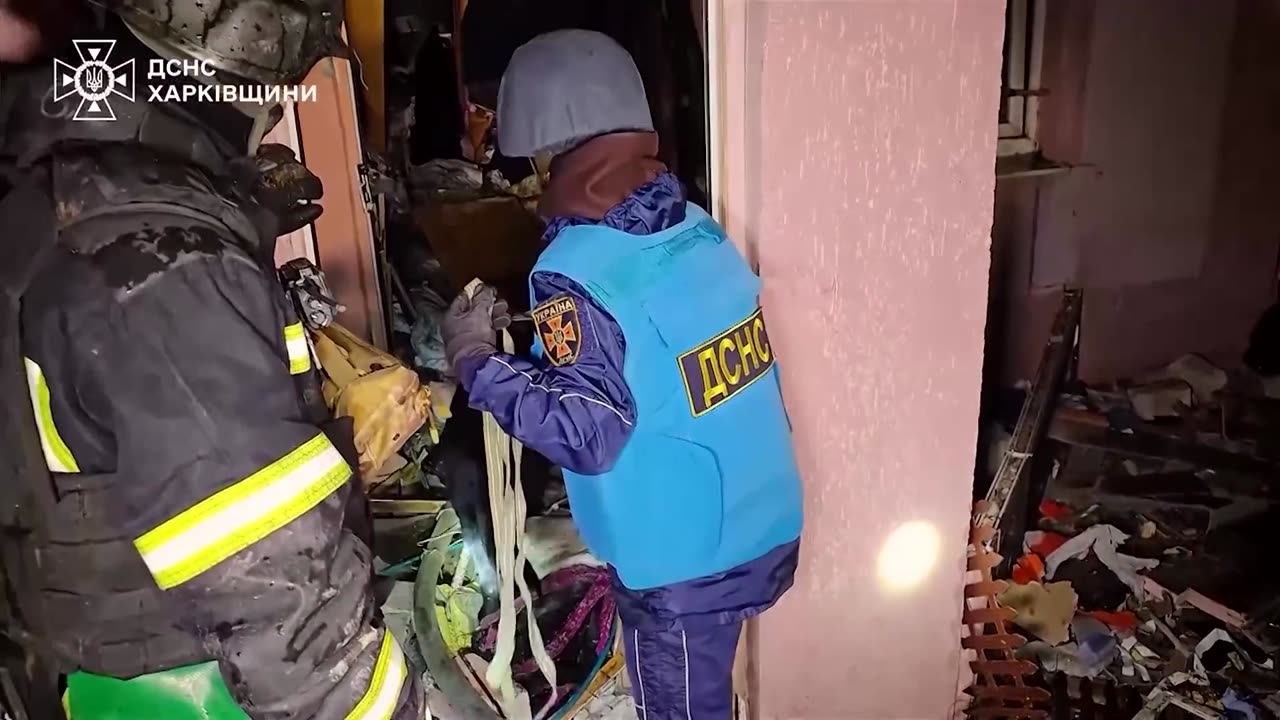 Russian drone attack kills two in Ukraine's Kharkiv, officials say