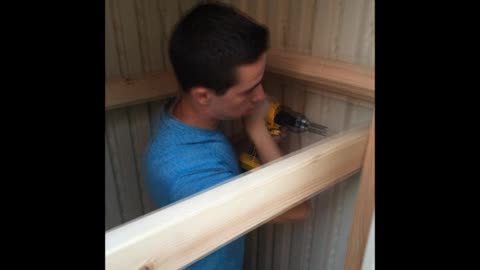 Nicholas and Dad If I had a Hammer I Would Hammer With Nicholas