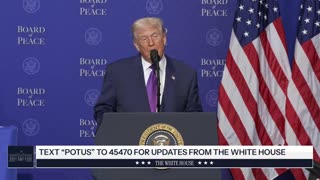 President Trump Participates in the Board of Peace Event