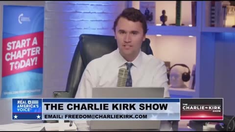 Charles Kirk talking about the things you're not allowed to talk about just before his assassination