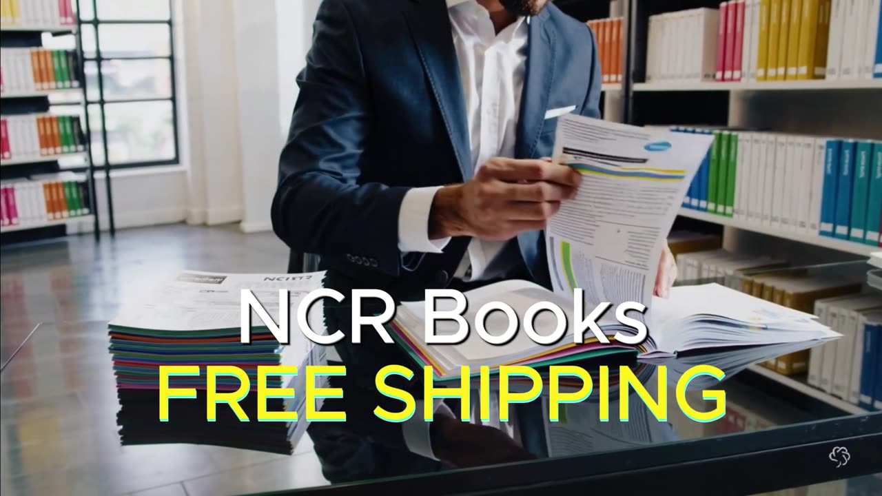 FREE SHIPPING on NCR Forms & Books!​