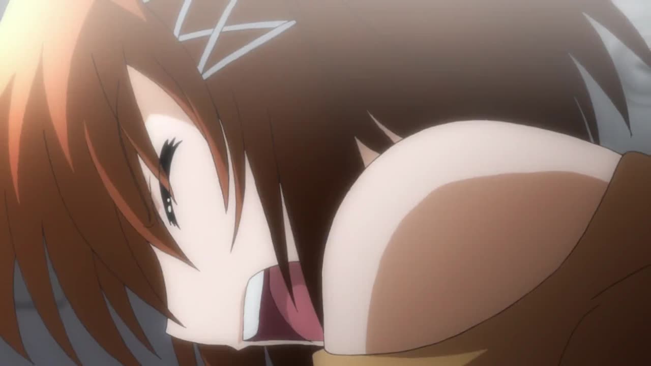 Is This A Zombie? - Haruna punching Ayumu