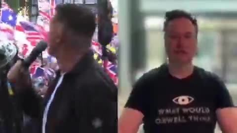 Elon Musk zdraví britské demonstranty