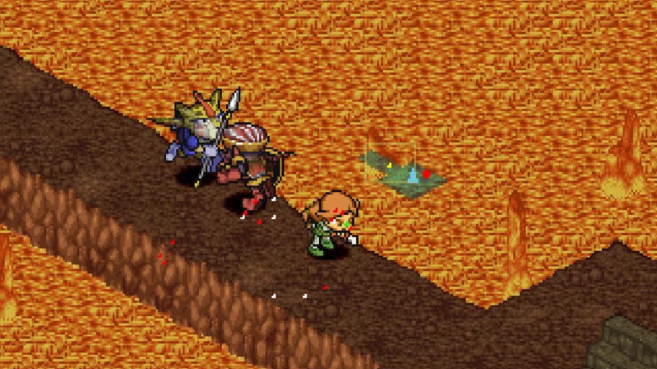 English PoPoRoGue (PS1) P7 through the scorching cave