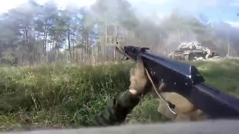 Probably the luckiest Tank crew and infantry(24 mechanized brigade) that was attached to them ever