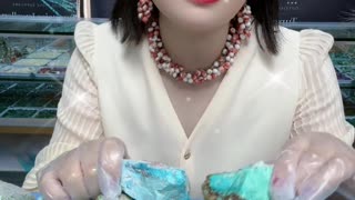 20250714-9 Natural Original Turquoise Rough: Geological Version of Color Chip