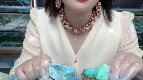 20250714-9 Natural Original Turquoise Rough: Geological Version of Color Chip