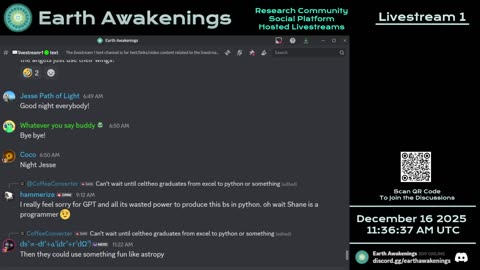 Earth Awakenings - Livestream 1 - #4214