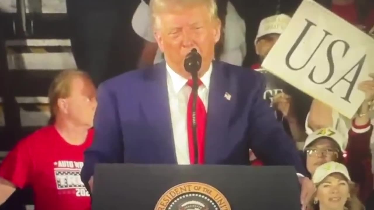 Trump states "We have already served 3 terms."