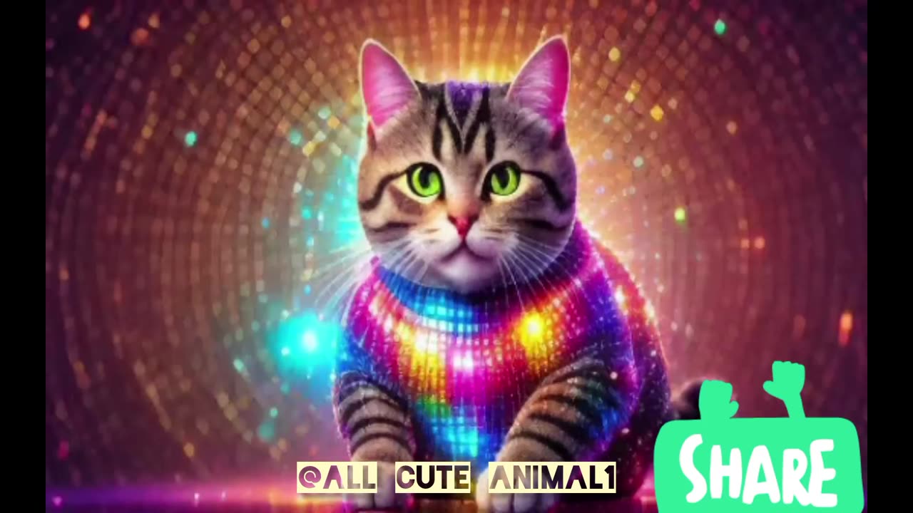 Cat funny dance video #cat#catlover#viral#trending #7