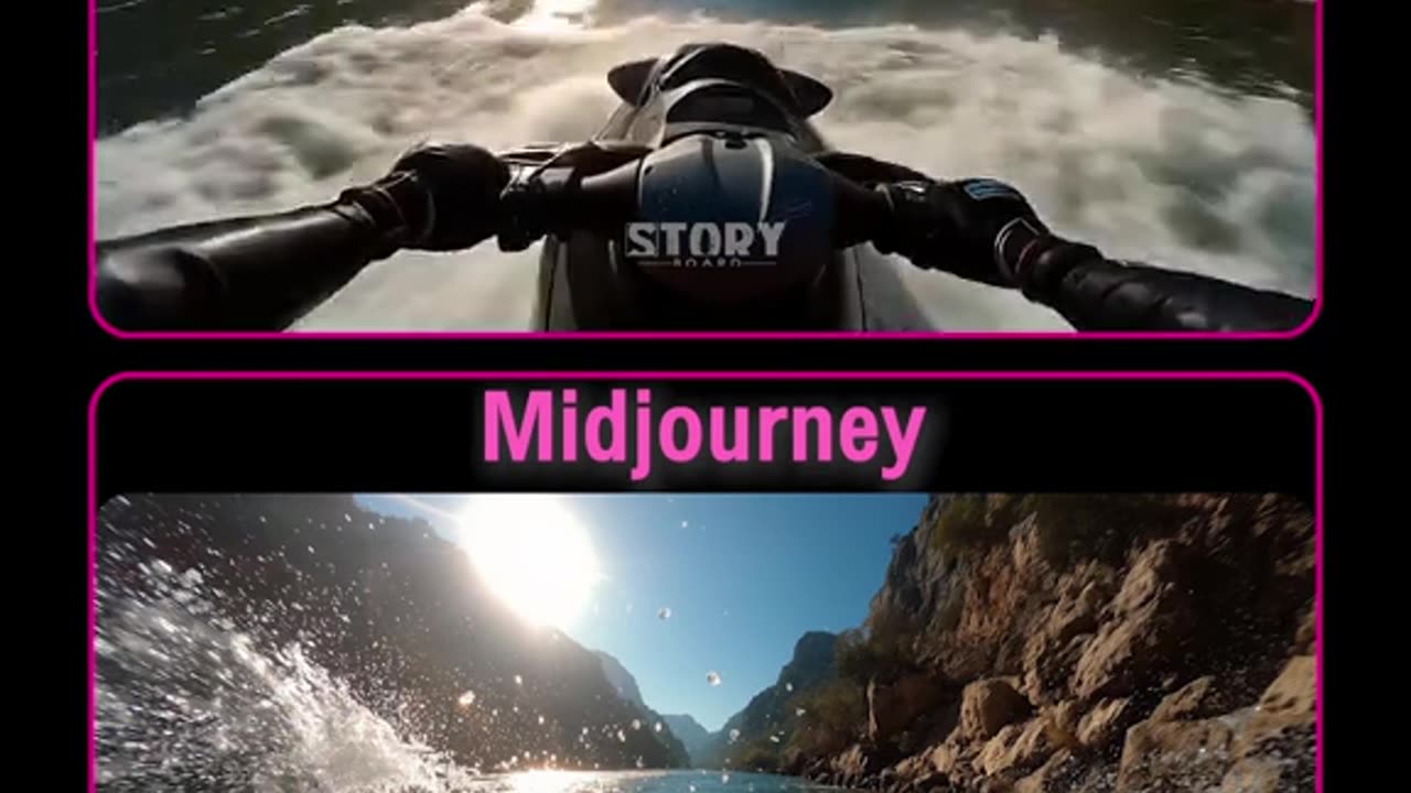 Watch AI Bring a Stormy Cityscape to Life | story Board