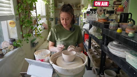 Live 🔴 Swan City Ceramics - Ep. 137 Pottery Livestream