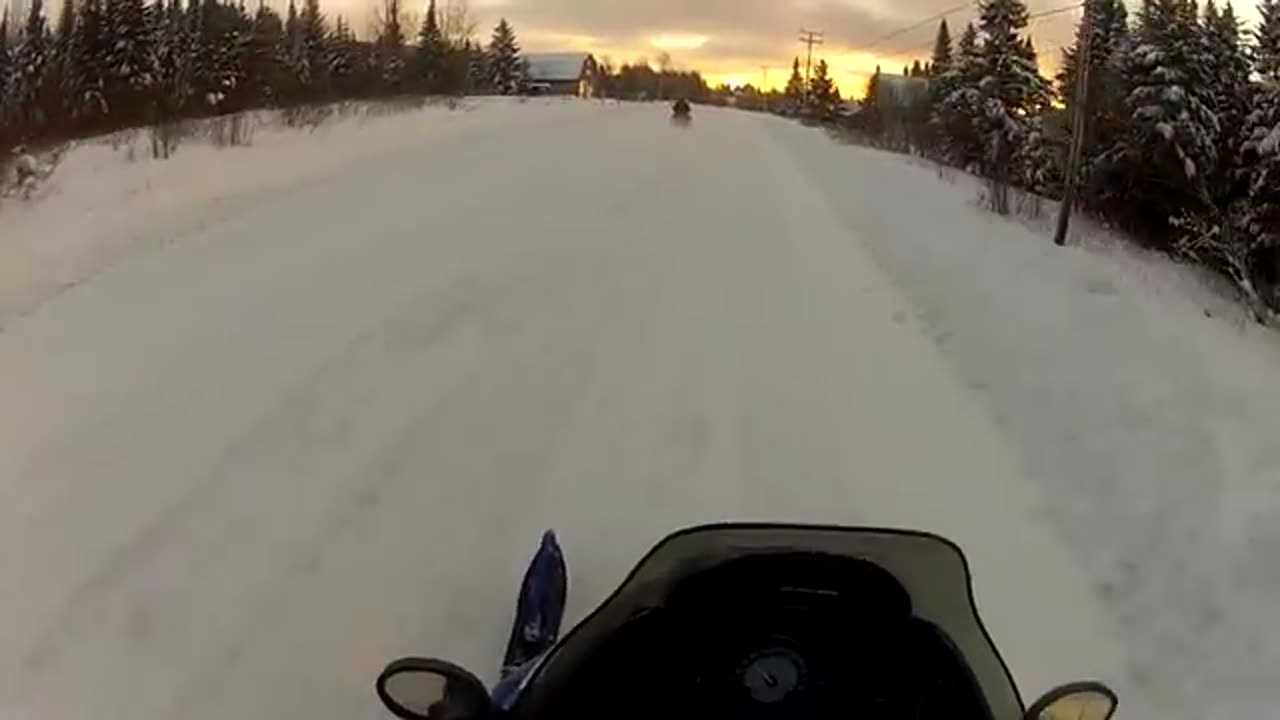 Canada Snowmobile Trip 1 13 12
