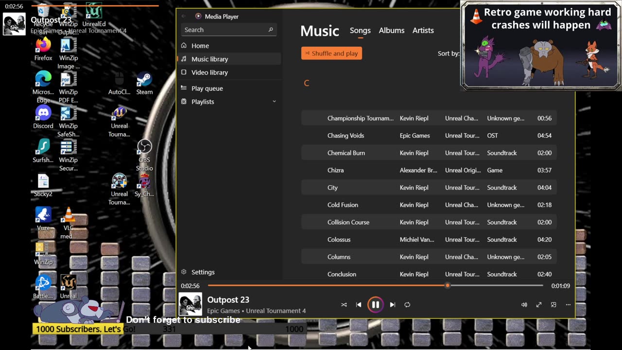 Unreal Tournament Radio - Full Series Soundtrack! (25/04/29)